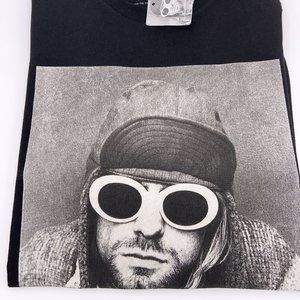 Kurt Cobain Graphic T-Shirt - Women's - Small